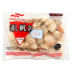 国産　ボイルホタテS(ひも付)　1kg(NET800g)｜amicashop