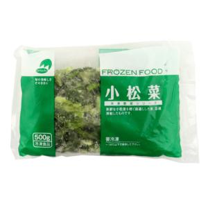 OM　小松菜(カット)(BQF)　500g｜amicashop