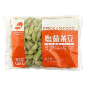 OM　塩ゆで茶豆　400g
