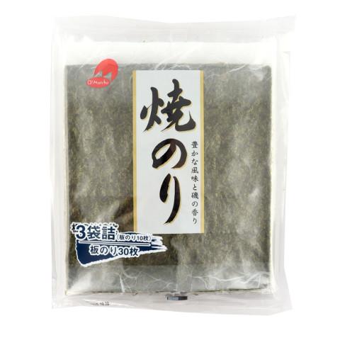 OM　焼のり 全型　10枚×3