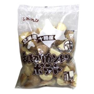 ホクレン　十勝の乱切りカントリーポテト　1kg｜業務用食品アミカYahoo!店