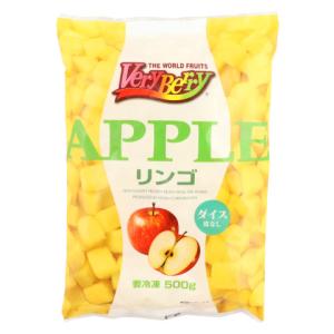 ノースイ　VeryBerry リンゴダイス皮なし　500g