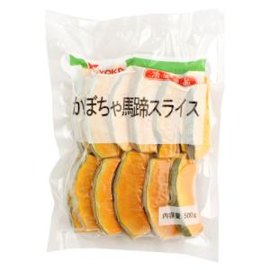 京果食品　冷凍南瓜馬蹄スライス(中国)　500g