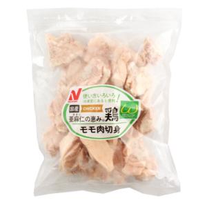 フレッシュチキン軽米　国産冷凍亜麻仁の恵み鶏もも肉切身　600g