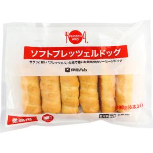 伊藤ハム　ソフトプレッツェルドッグ　390g(6本)
