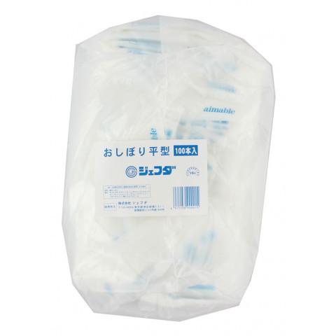 ジェフダ　紙おしぼりエマーブル平型　100本