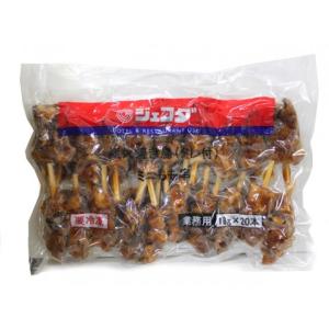 ジェフダ　炭火焼き鳥(タレ付)ミニもも串　18g×20本