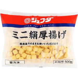 ジェフダ ミニ絹厚揚げ 500g ＜切替商品登録中＞の商品画像