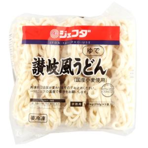 ジェフダ　讃岐風うどん(国産小麦使用)　250g×5｜amicashop