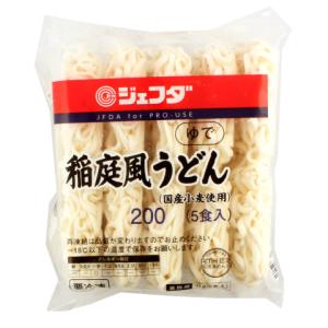 ジェフダ　稲庭風うどん(国産小麦使用)　1000g(5個)