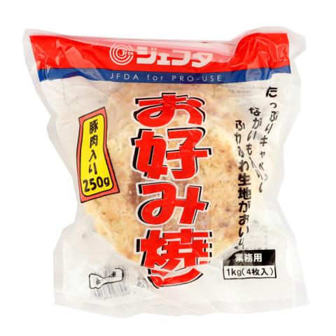 ジェフダ　お好み焼き(豚肉入り)　250g×4