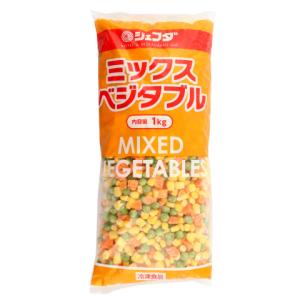 ジェフダ　ミックスベジタブル　1kg｜amicashop