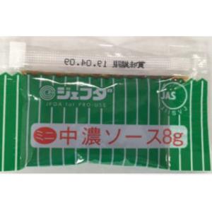 ジェフダ ミニ中濃ソース 8g×40の詳細画像1