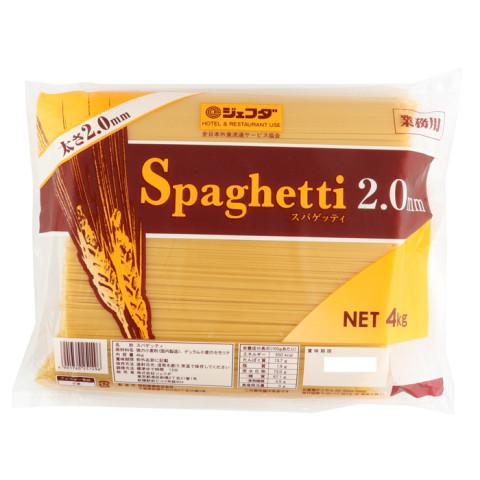 ジェフダ　スパゲティ(レギュラー)2mm　4kg