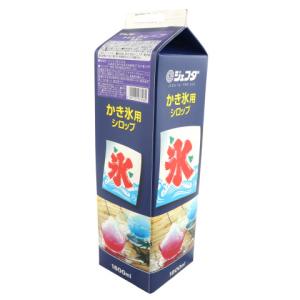 【夏商材　8月31日まで】ジェフダ　かき氷 グレープ　1800ml