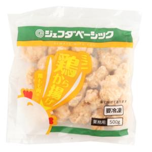 ジェフダベーシック　ミニ鶏から揚げ　500g｜amicashop