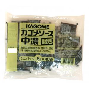 カゴメ　醸熟レストラン用中濃ソースミニ　8g×40