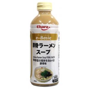 エバラ食品　e-Basic 豚骨ラーメンスープ　500ml｜業務用食品アミカYahoo!店