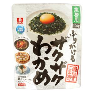 理研　ザクザクわかめ 韓国風ごま油風味　100g