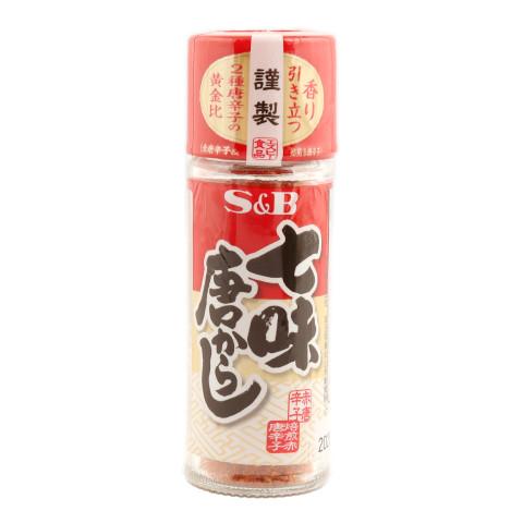 SB食品　七味唐からし　15g