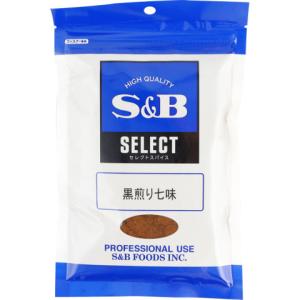 SB食品　セレクト 黒煎り七味 袋入り　100g｜amicashop