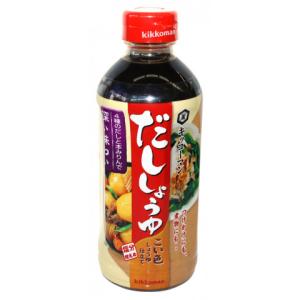 キッコーマン　だししょうゆ こい色　500ml｜amicashop