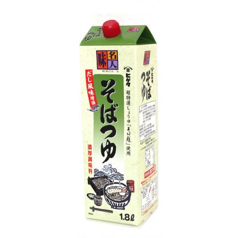 ヒゲタ　味名人そばつゆ(紙パック)　1.8L