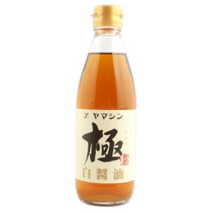 ヤマシン　極白醤油　360ml｜amicashop