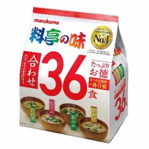 マルコメ　たっぷりお徳 料亭の味　36食