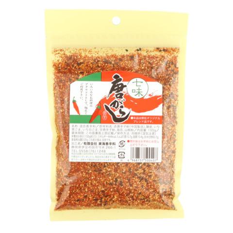 東海香辛料　七味唐辛子　100g