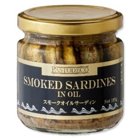 トマトコーポレーション　パストデコ スモークオイルサーディン　185g