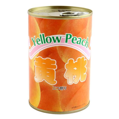 天野食品　黄桃ハーフEO　425g<切替予定>【訳あり】