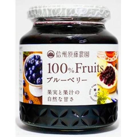スドー　100%フルーツ ブルーベリー　340g