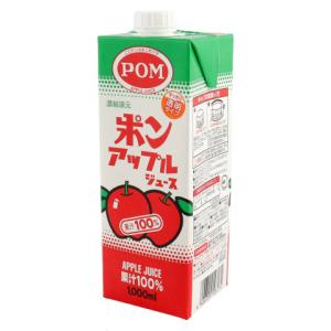 えひめ飲料 ポンアップルジュース(スクエア) 1Lの商品画像