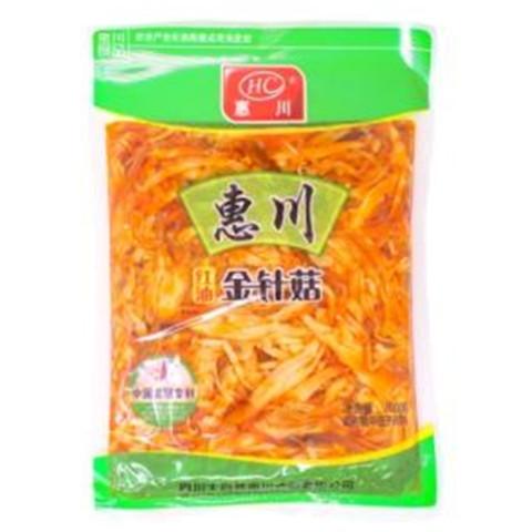 友盛貿易　ラー油漬エノキダケ　300g