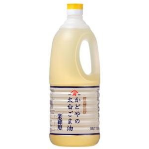 かどや製油　かどやの太白ごま油　1650g｜amicashop
