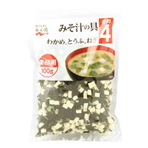 永谷園 業務用みそ汁の具 わかめ 豆腐 ねぎ 100g X アミカネットショップyahoo 店 通販 Yahoo ショッピング