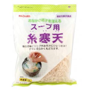 伊那食品　スープ用糸寒天　100g｜amicashop