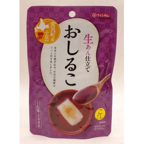 【秋冬商材　3月31日まで】谷尾　さくらあん 生あん仕立ておしるこ　140g