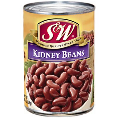 S&amp;W　レッドキドニービーンズ　439g