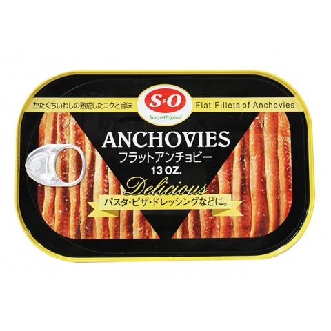 【期間限定販売　5月31日まで】S:O　フラットアンチョビー(13オンス)　365g<休売中>