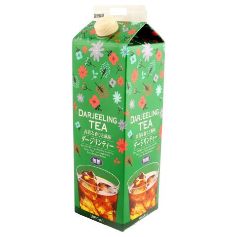 GSフード　ダージリンティー無糖　1000ml