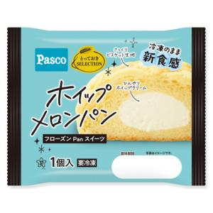 Pasco　ホイップメロンパン　1個<終売予定>｜amicashop