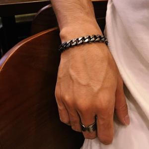 ブレスレット 喜平チェーン メンズ ステンレス...の詳細画像3