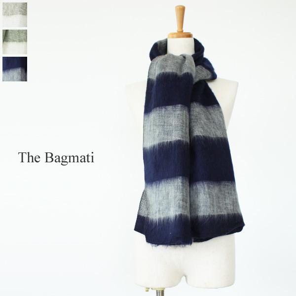 The Bagmati（ザ・バグマティ）ボーダー柄アクリルコットンストール *85320S