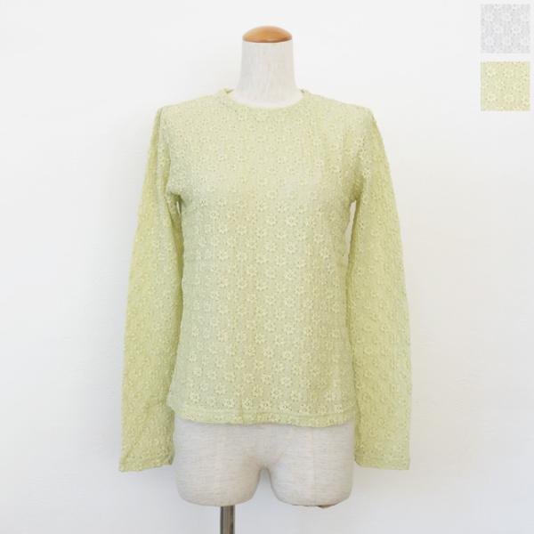 SALE [30%OFF] BRAHMIN (ブラーミン) トップス フラワーモチーフレース ストレ...