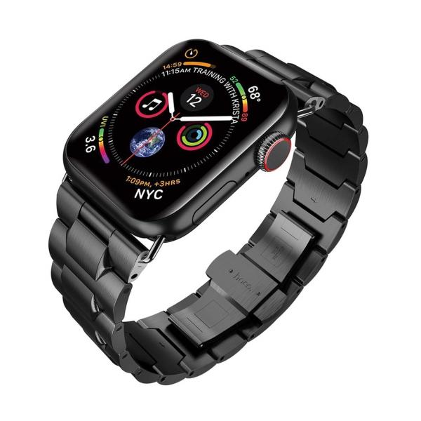 Apple Watch最新シーリズに対応 全シーリズ対応　金属ベルト高級ステンレス バンドプッシュ式...