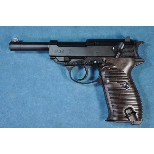 マルゼン ワルサーP38 AC41ブラックモデル 18歳以上ガスブローバック