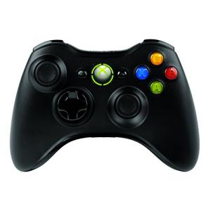 マイクロソフト ゲームコントローラー ワイヤレス/Xbox/Windows対応 ブラック Xbox 360 Wireless Controller fの商品画像