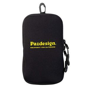 Pazdesign (パズデザイン) クロロプレーンポーチ ブラックイエロー PAC-322 (W90×H165×D20mm)の商品画像
